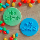 Meri Kirihimete Fondant Stamp - The Party Room